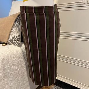 Samantha Sung Cotton Spandex Pencil Skirt Size 8/L